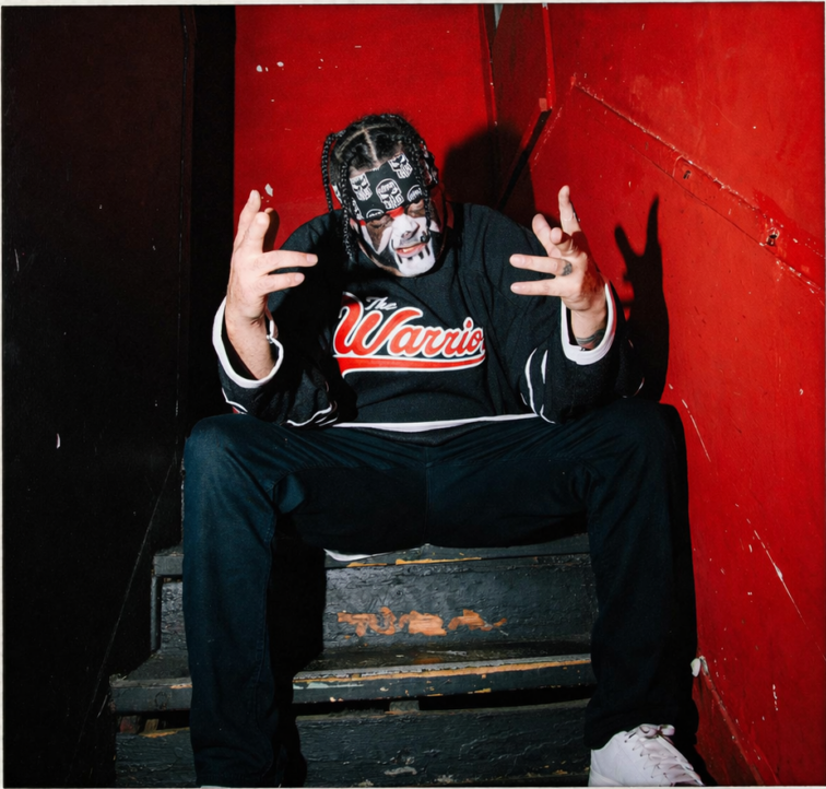ABK, Anybody Killa booking photo for Halo Touring