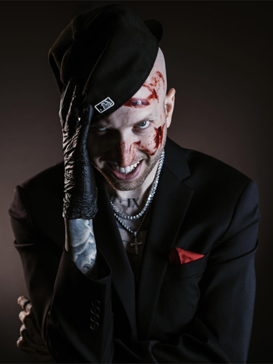 sKitz Kraven booking photo for Halo Touring